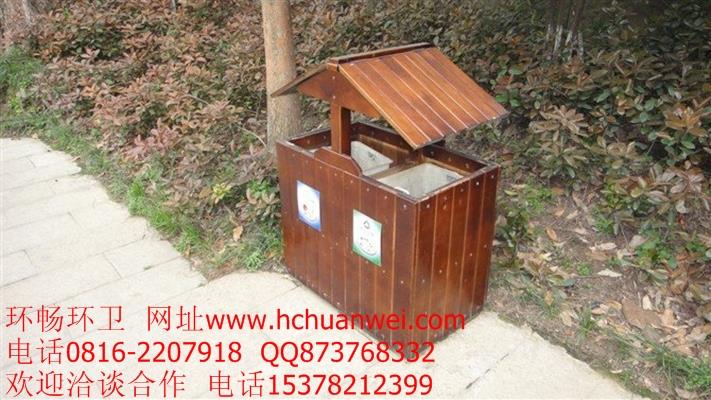 供应钢木垃圾桶图片 市政垃圾桶 木条垃圾桶