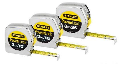 史丹利工具，POWERLOCK公制卷尺33-158-20