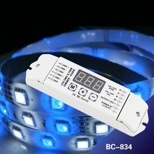 供应rgbw灯带4路通道DMX512写码器