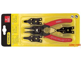 史丹利工具，换头挡圈钳84-168-22