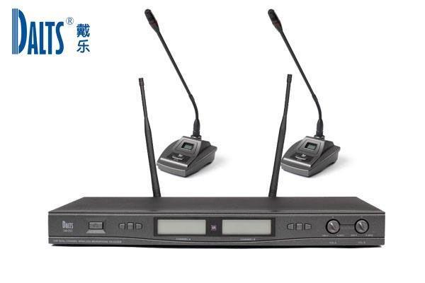供应戴乐DW-232/DW-228一拖二会议无线鹅颈话筒