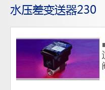 美国西特SETRAModel230-湿湿差压传感器 