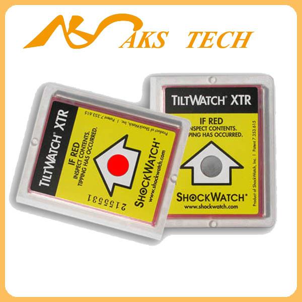 供应美国单角度防倾斜标签Tiltwatch XTR防倾贴