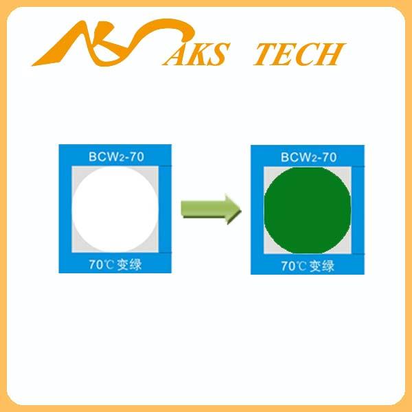 供应不可逆反光显示型温度标签 温度警示标签