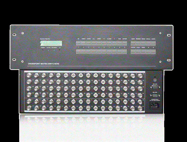 供应广州格芬VIDEO6464矩阵 VIDEO64进64出 64进48出