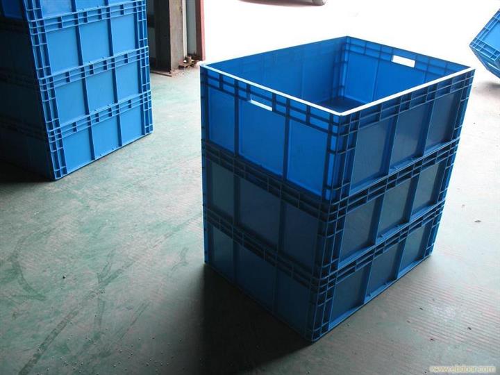 供应长沙EU8633物流箱，800*600*340mm物流箱