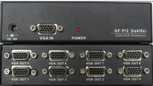 广州格芬VGA1分8集线器 VGA1分8分配器