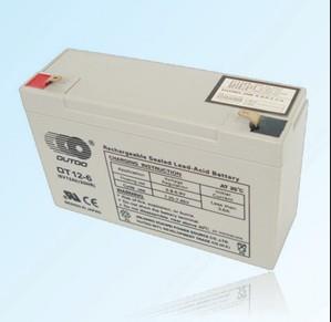 供应奥特多OT12-6蓄电池6V12AH电池直销