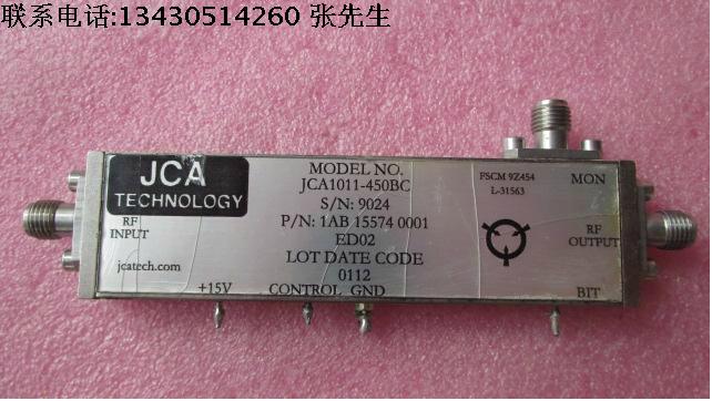 JCA JCA1011-450BC 6.8-11.2GHz 34dB 27dBm 低噪声功率放大器 