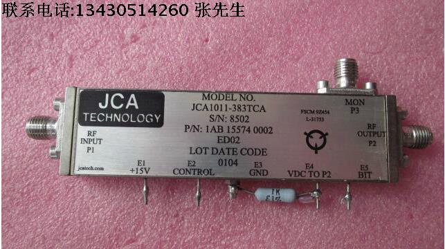 JCA JCA1011-383TCA 6-11GHz 28dB 28dBm SMA 低噪声功率放大器 