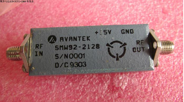 Avantek SMW92-2128 19.5-28GHz 36dB SMA 低噪声微波功率放大器 