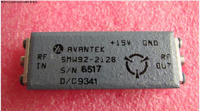 Avantek SMW92-2128 19.5-28GHz 36dB  低噪声微波功率放大器 