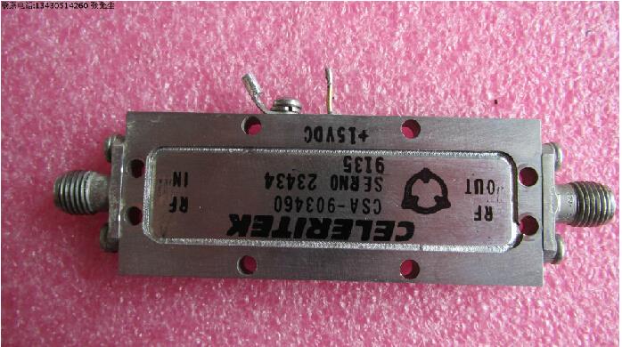 CELERITER CSA-903460 2-8GHz 30dB SMA低噪声微波功率放大器功放