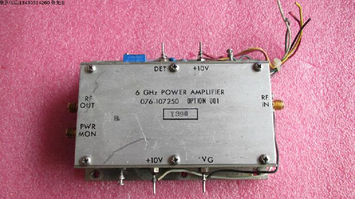 076-107250-001 Harris 6GHz RF Power Amplifier 大功率放大器 