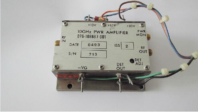  美国进口 10GHz 30dBm 20dB SMA 高频微波功率放大器射频功放 
