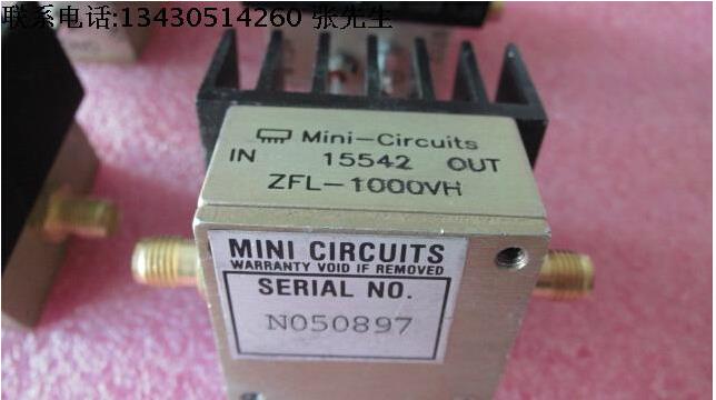 ZFL-1000VH 10-1000MHz 增益27dB 高频宽带中 功率放大器 测试图 