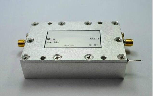 31.5dB 23dBm SMA 微波高频宽带中功率放大器 