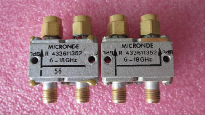 MICRONDE R433611352 6-18GHz 90度功率功分器电桥 3dB耦合器