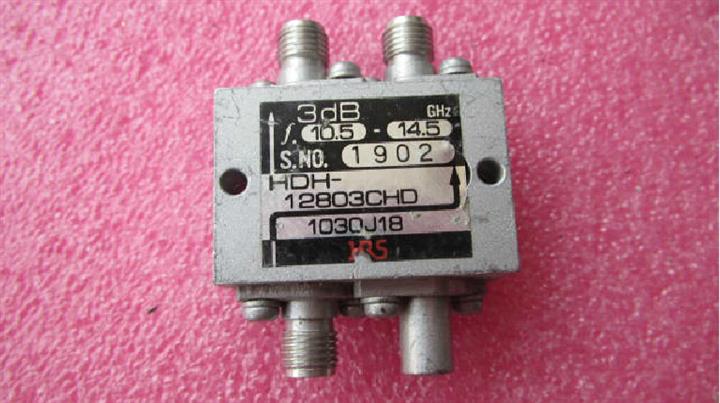 日本广濑 10.5-14.5GHz SMA  90度耦合电桥 90度功分器 3dB电桥