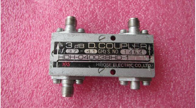 HRS 3.7-4.1GHz SMA RF 90度耦合电桥 90度功分器 3dB电桥 