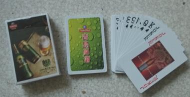 长沙广告扑克牌厂家/娄底广告扑克定做/娄底扑克牌印刷