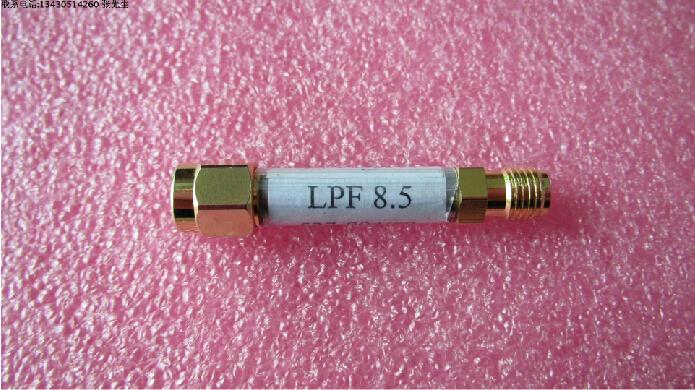 二手进口 LPF-8.5 DC-8.5GHz SMA母 RF 射频微波同轴低通滤波器 