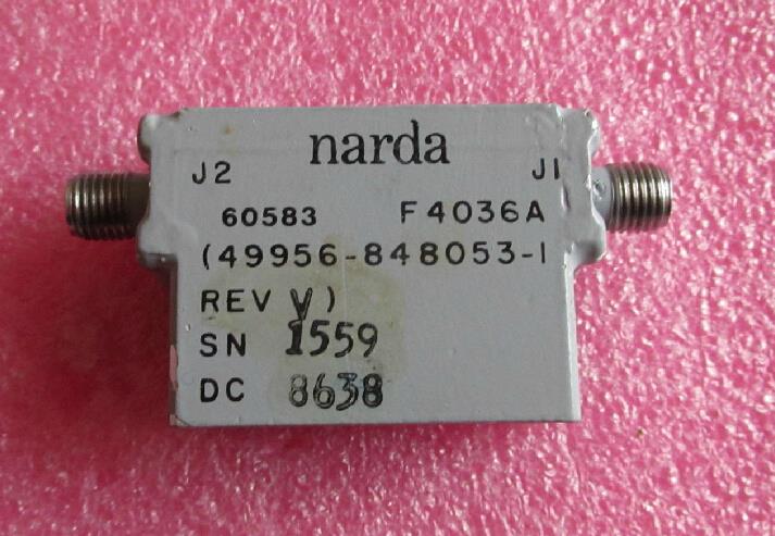  美国narda F4036A 7GHz-18GHz SMA 射频微波同轴7GHz高通滤波器 