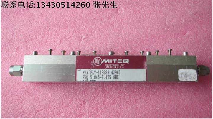 MITEQ FLT-1.845-6.425GHz SMA RF 同轴带通滤波器 