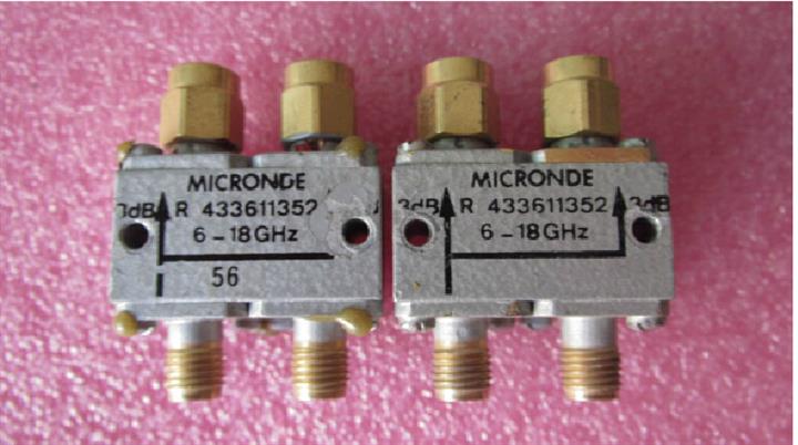 MICRONDE R433611352 6-18GHz  90度功率功分器电桥 3dB耦合器