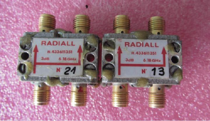  R433611351 6-18GHz 3dB  90度功率 功分器 电桥 