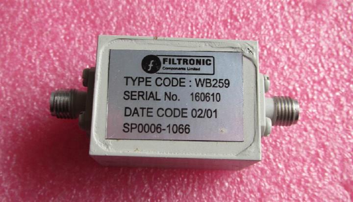 美国进口 10.659-10.669GHz SMA母 RF 射频微波同轴带通滤波器 