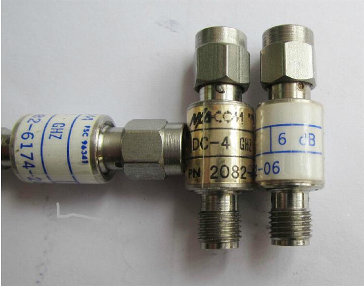  美国进口 6dB 2W DC-4GHz SMA 射频同轴固定衰减器 高频衰减器 