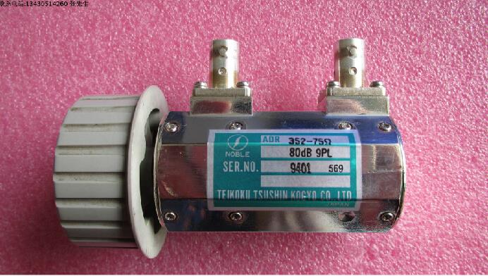 75欧,0-80dB,10dB步进 BNC 射频步进/可调/ 手调衰减器可变衰减器