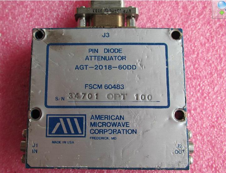 AGT-2018-60DD American Microwave Corporation 宽带可变衰减器 