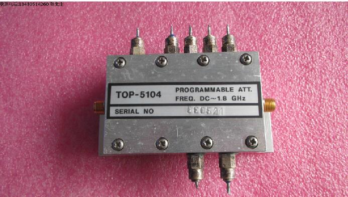 TOP-5104 PROGRAMMABLE ATT DC-1.8GHz SMA RF射频同轴电控衰减器