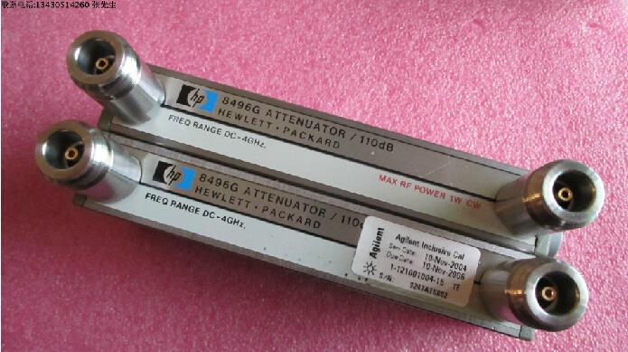 HP 8496G 程控步进衰减器 4GHz 0-110 dB 10dB步进 N头电控衰减器