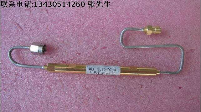 美国进口 WLF3520407-0 3500MHz SMA母 RF射频微波同轴低通滤波