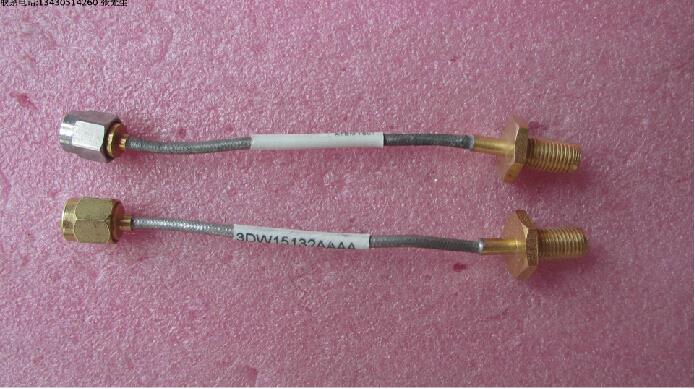 美国进口 DC-18GHz SMA 9公分 RF 射频微波半柔性同轴电缆跳线 