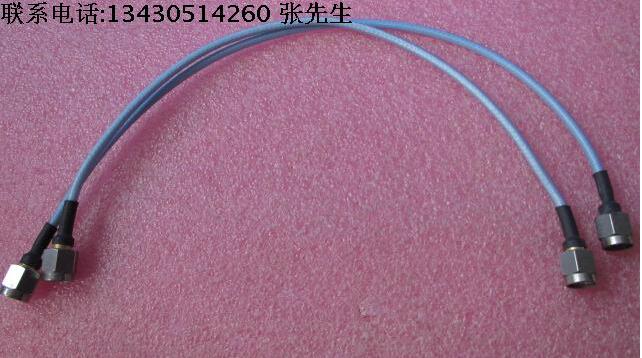 美国进口 DC-18GHz SMA公-SMA公 RF 24厘米高频同轴电缆跳线 