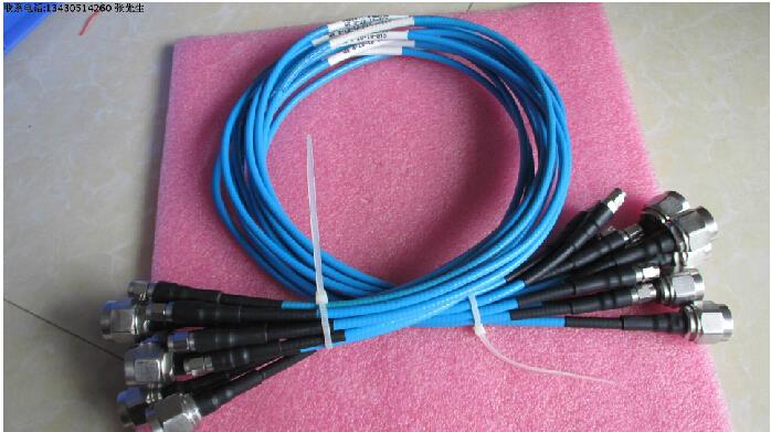 MICABLE C10-07-07-0.8M 18GHz N-SMA柔性低损耗弯曲稳相电缆组件
