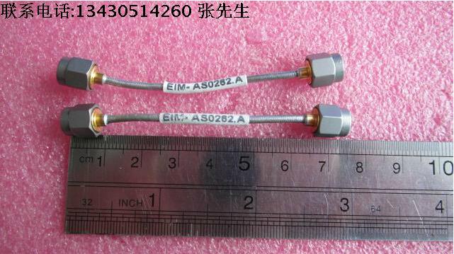  瑞士进口 DC-26.5GHz SMA公-SMA公7CM 半柔性 RF射频微波跳线电
