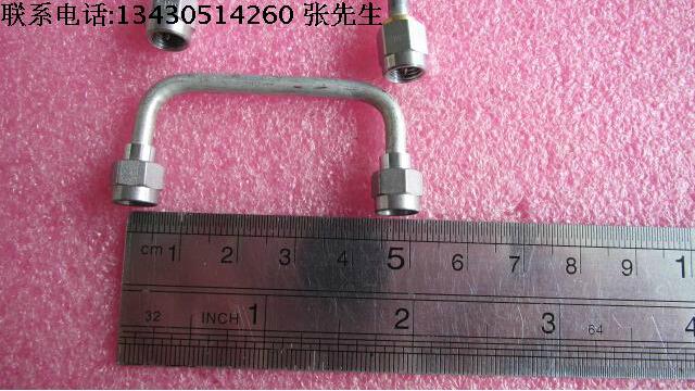 美国进口DC-26.5GHz SMA公-SMA公 8CM 半刚性 RF射频微波跳线电缆