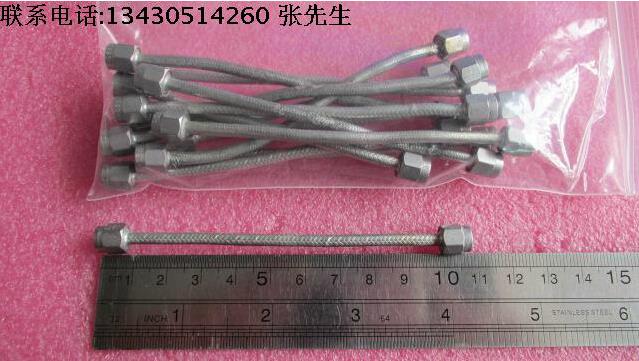 美国进口DC-26.5GHz SMA公-SMA公10CM 半柔性 RF射频微波跳线电缆