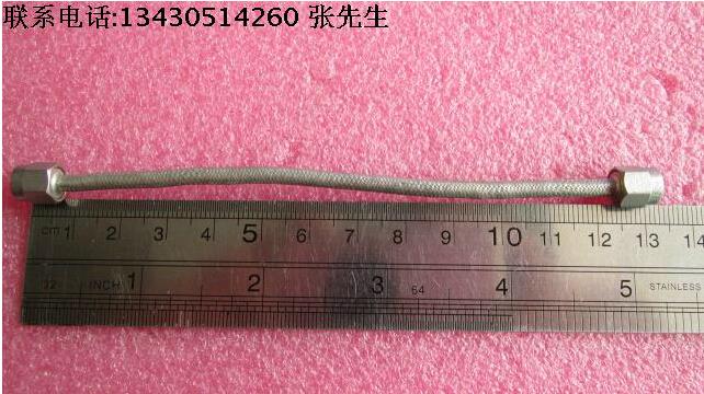  美国进口DC-26.5GHz SMA公-SMA公13CM 半柔性 RF射频微波跳线电