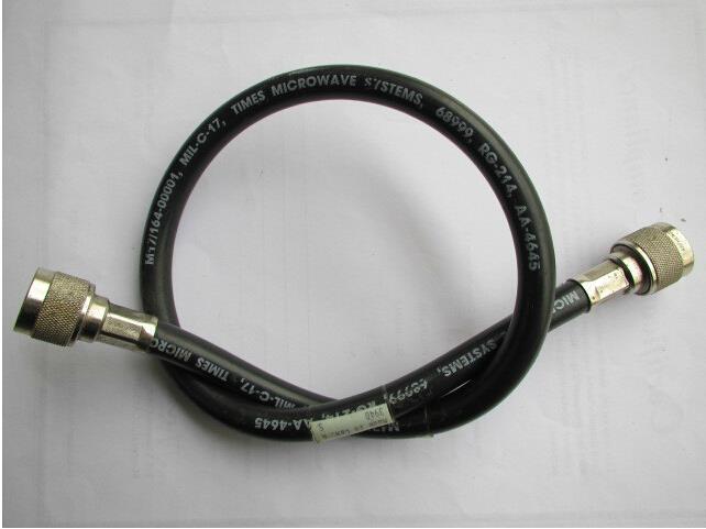  进口N型公-N型公 DC-6GHz长度60CM射频微波同轴测试电缆 保修1年