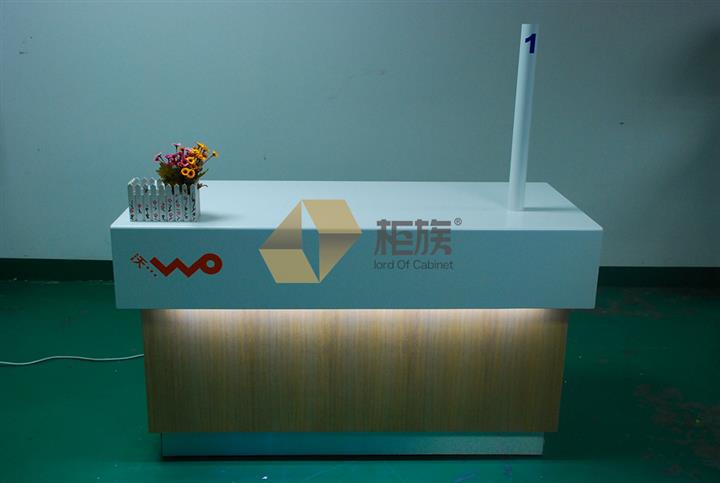 联通业务受理台木纹系列厂家订做