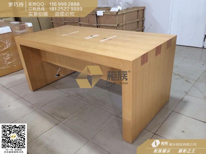 供应都均全新款木纹体验台批发,木纹体验台定做
