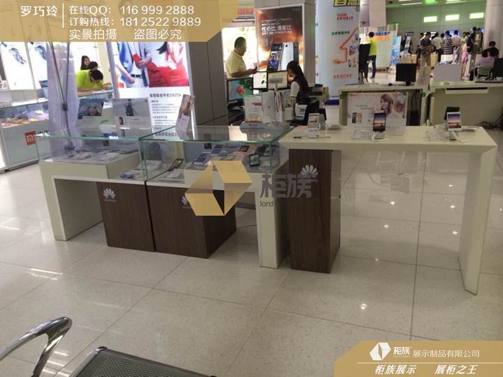 供应东莞华为体验桌批发,华为展示台定做