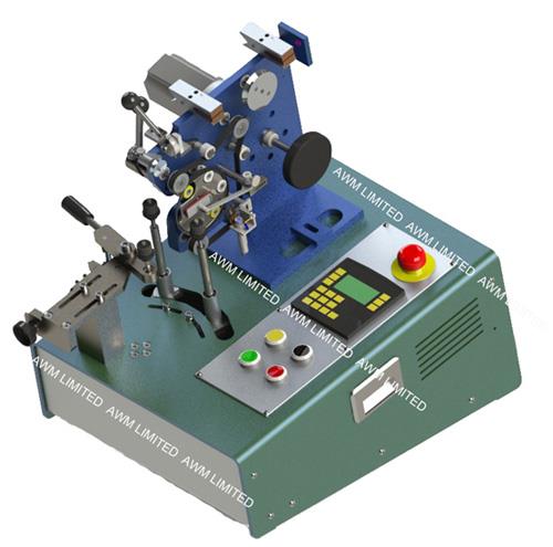 atw100迷你型环形绕线机适合小线圈绕线,最小完成内径可达到2,2mm,以