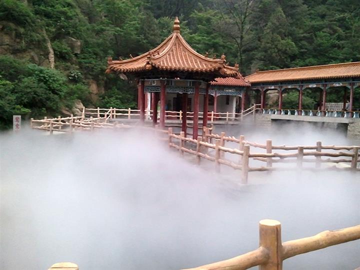 别墅花园高档社区喷雾降温